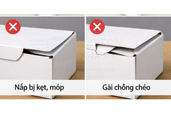 Hộp carton nắp cài
