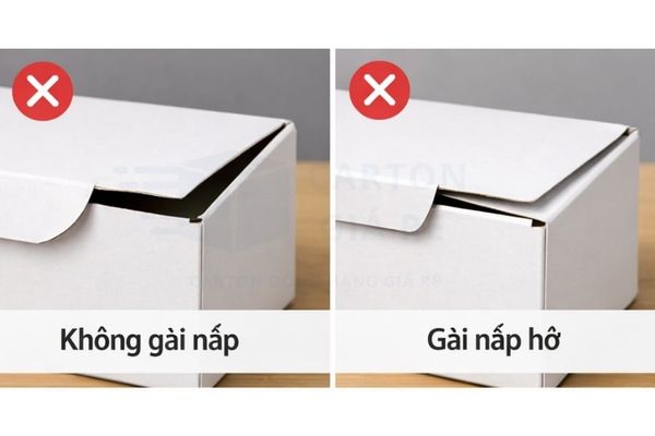Hộp carton nắp cài