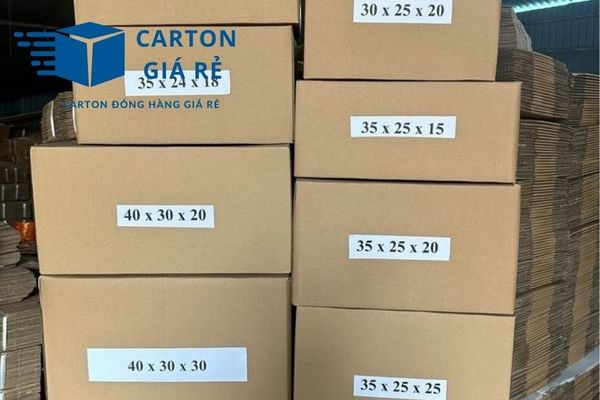 Hộp carton nắp đối