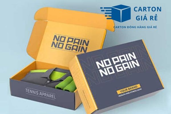 Hộp carton nắp cài