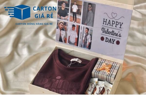 Hộp carton nắp cài