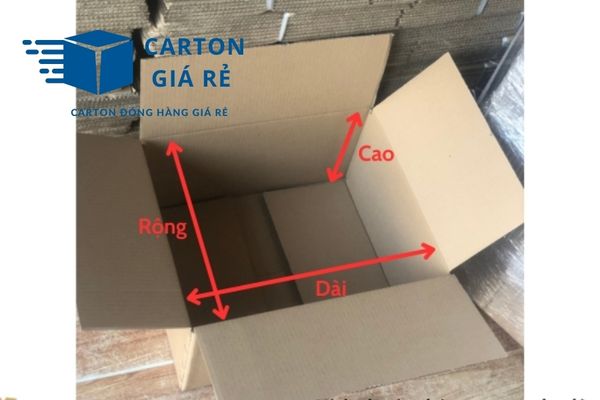 Hộp carton nắp đối