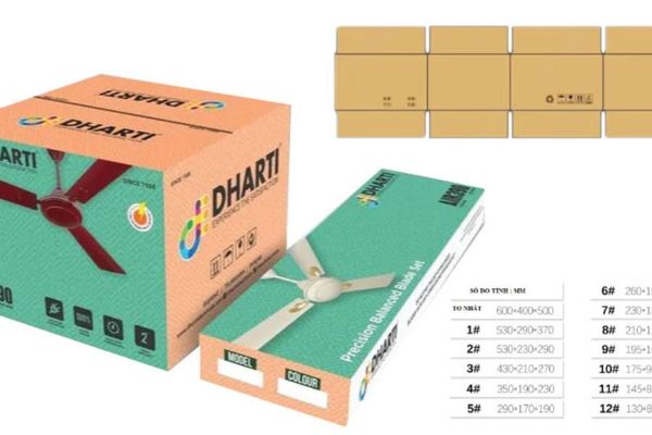 Hộp carton nắp đối