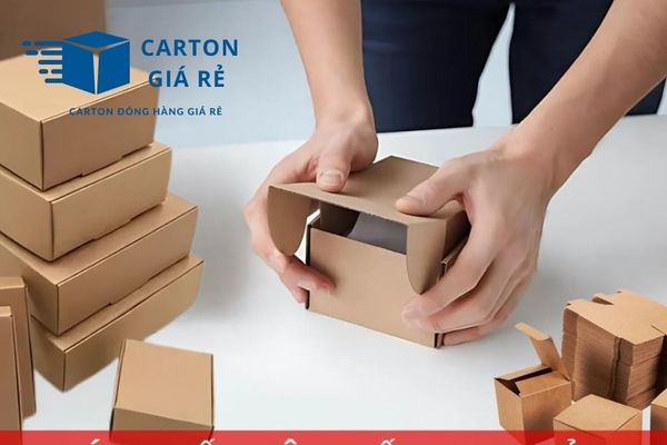 Hộp carton nắp cài
