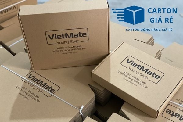 Hộp carton nắp cài