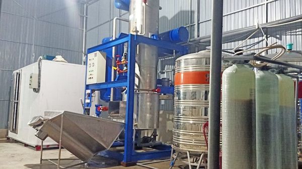 Cấu tạo cơ bản của máy làm đá viên công nghiệp