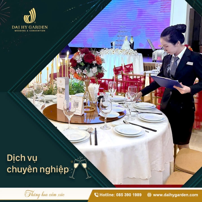 Dịch vụ tổ chức tiệc Hội Đoàn chuyên nghiệp, tận tâm