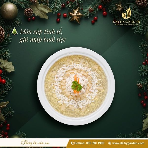 Thực đơn tiệc tất niên Hội Đoàn - Hội Đồng Hương