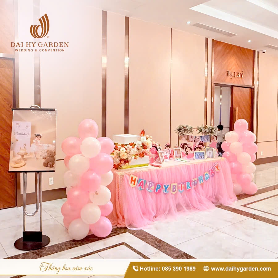 Đại Hỷ Garden - Địa điểm tổ chức sinh nhật uy tín tại TP.HCM