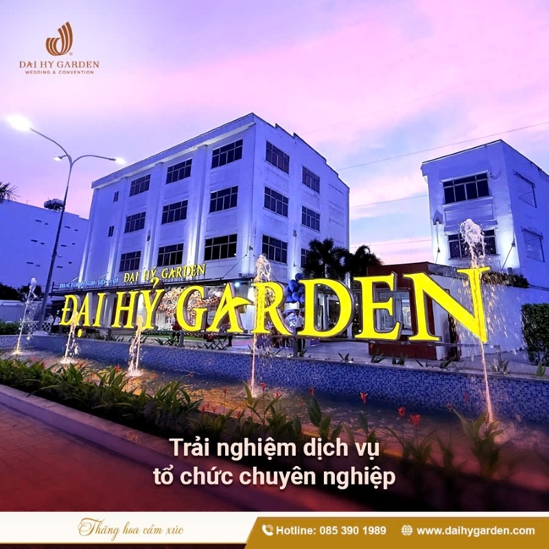 Dịch vụ tổ chức sự kiện doanh nghiệp trọn gói & chuyên nghiệp tại Đại Hỷ Garden