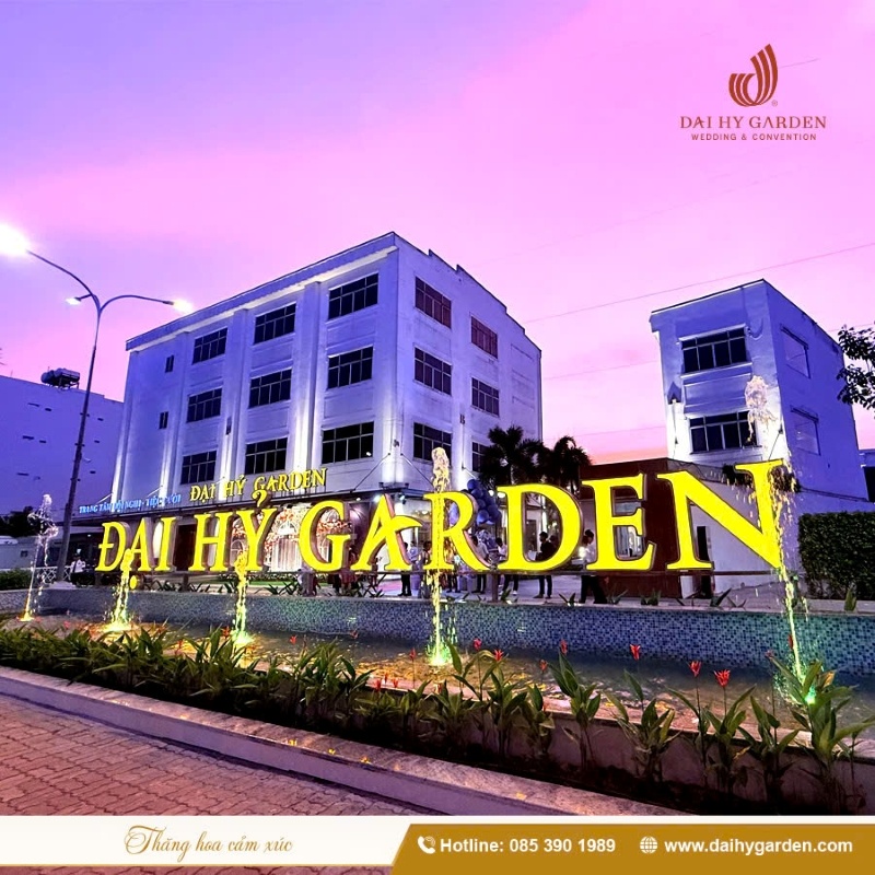 Trải nghiệm không gian cưới xanh tại Đại Hỷ Garden
