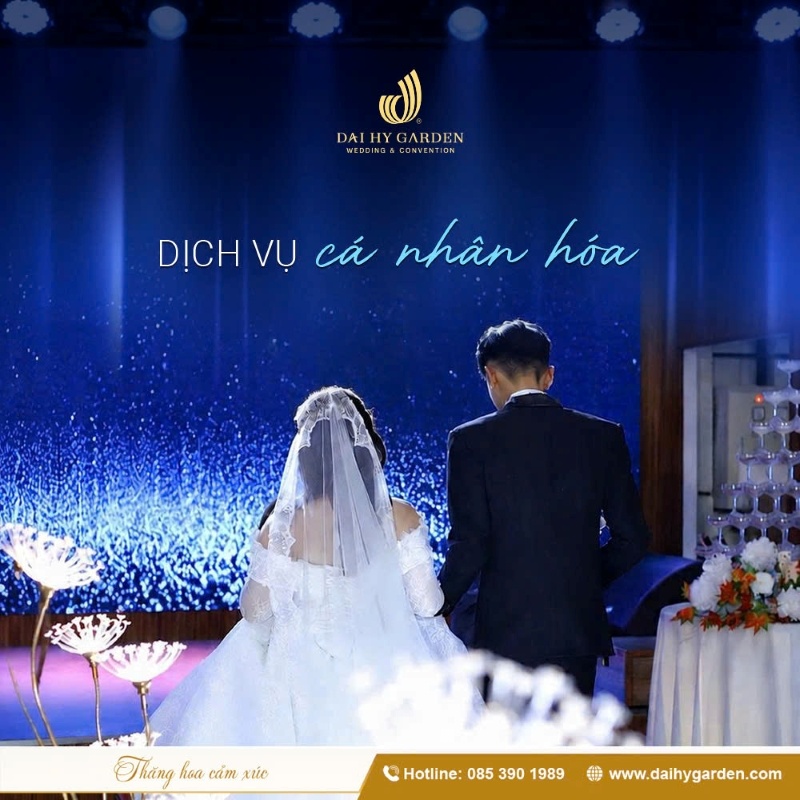 Dịch vụ cá nhân hóa trong tiệc cưới - tạo dấu ấn riêng cho cặp đôi