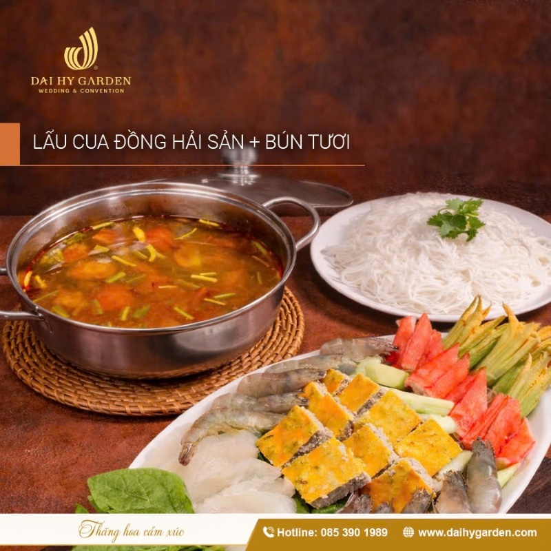 Menu tiệc Đại Hội Cổ Đông