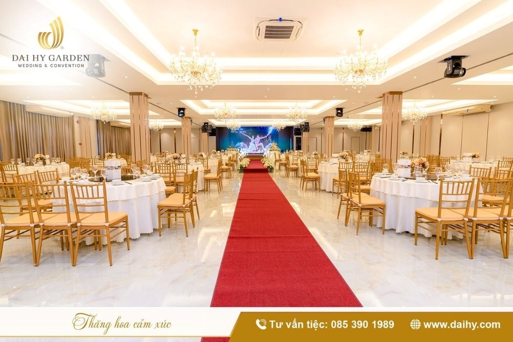 Vì sao nên tổ chức tiệc cưới tại Đại Hỷ Garden