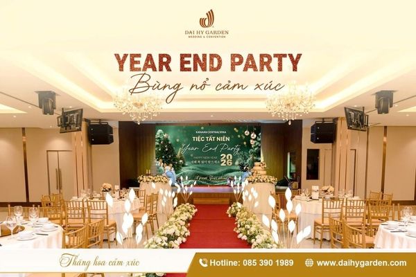 Ưu đãi tiệc cuối năm tại Đại Hỷ Garden