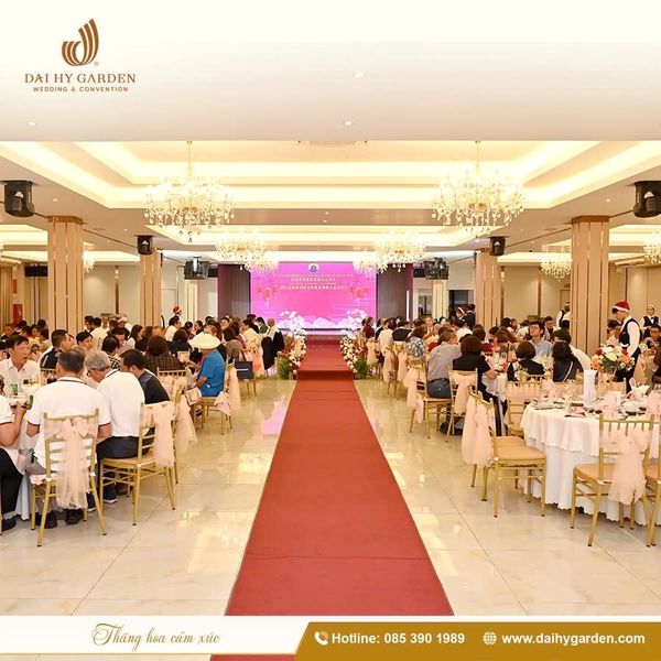 Không gian Lễ Giỗ Tổ - Kính Lão - Tất Niên tại Đại Hỷ Garden