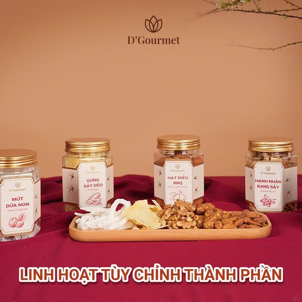 Set Tết Vinh Hoa hỗ trợ cá nhân hóa quà tết