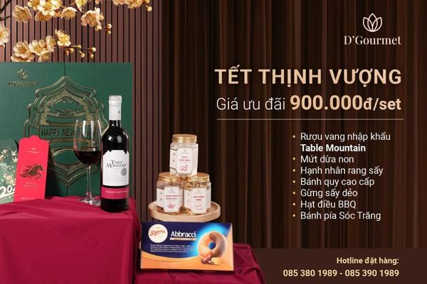 Set Tết Thịnh Vượng - Quà Tết Doanh Nghiệp 2026