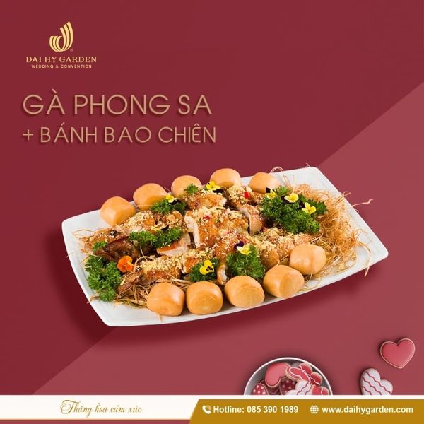 Thực đơn cưới tại Đại Hỷ Garden