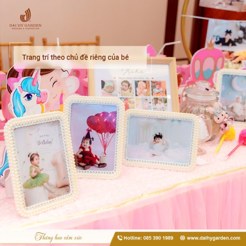 Trọn gói trang trí tiệc sinh nhật