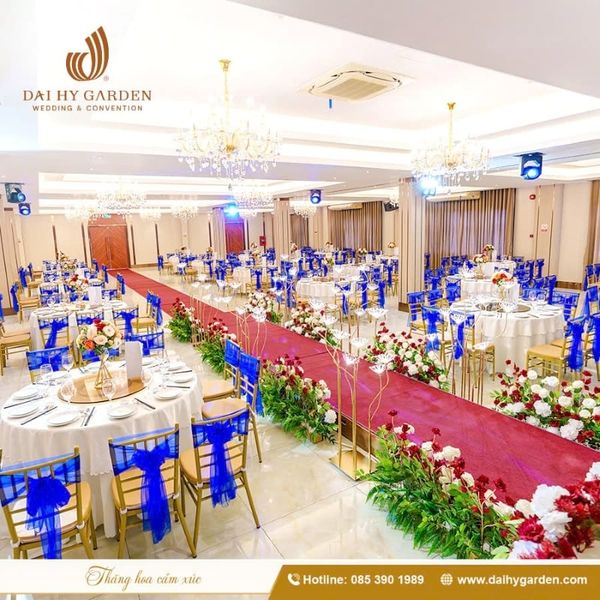 Sảnh Như Ý - Không gian tiệc cuối năm sang trọng tại Đại Hỷ Garden