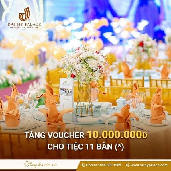 Ưu đãi tiệc sinh nhật tại Đại Hỷ Palace