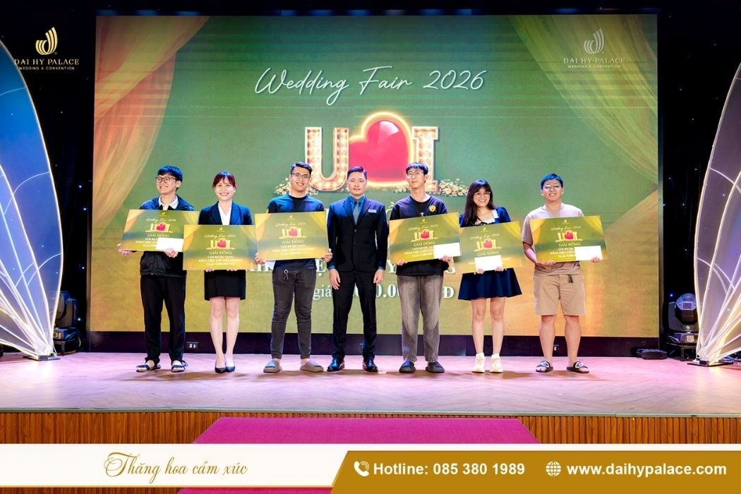 Rút thăm may mắn tại sự kiện Wedding Fair U ♥ I