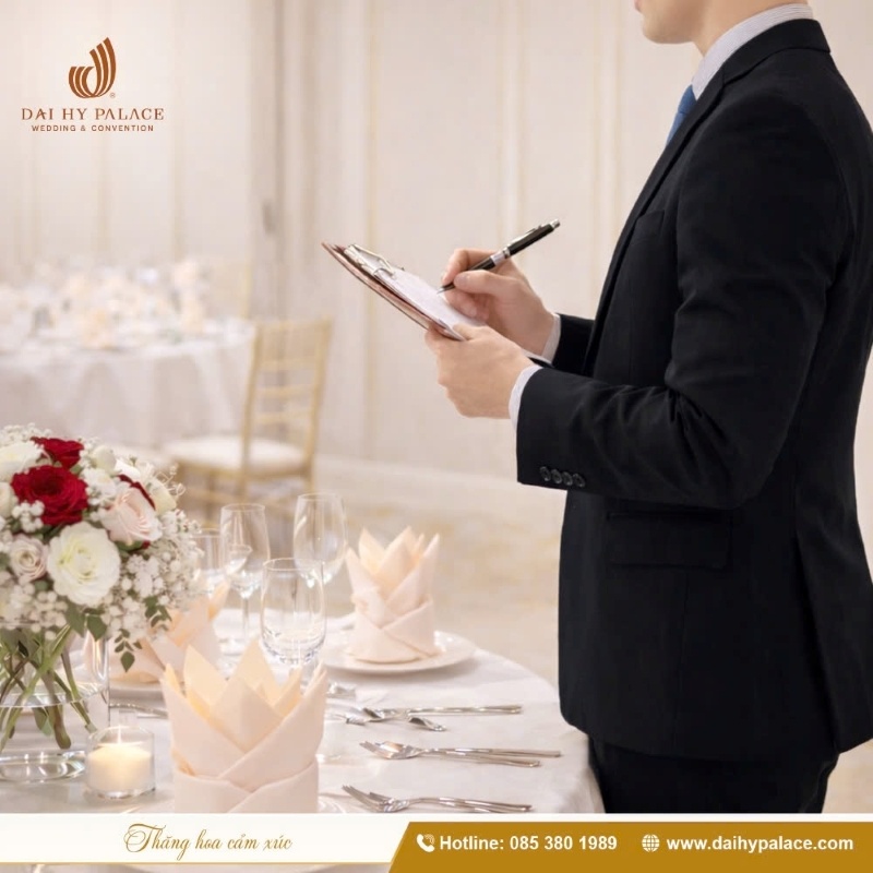 Đội ngũ phục vụ chuyên nghiệp cho Đại Hội Cổ Đông