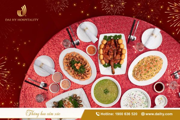 Ẩm thực khai vận tại tiệc tân niên