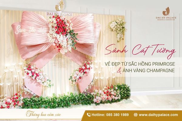 Sảnh Cát Tường tại nhà hàng tiệc cưới