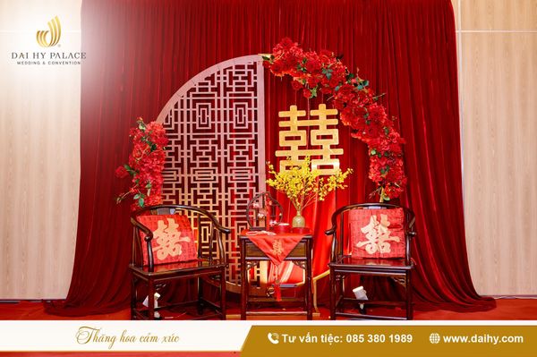 Không gian tại nhà hàng tiệc cưới