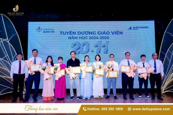 Lí do nên chọn Đại Hỷ Palace cho những sự kiện tri ân