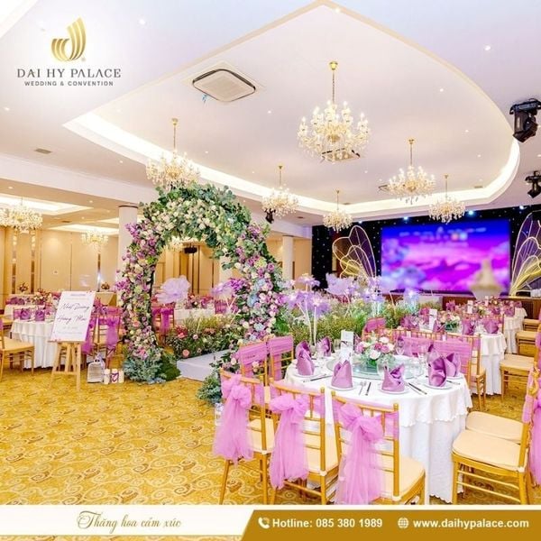 Ưu đãi tiệc cưới tháng 12 tại Đại Hỷ Palace
