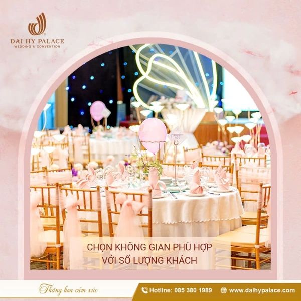 Chọn không gian phù hợp với quy mô khách hàng