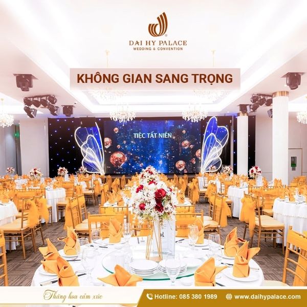 Đại Hỷ Palace - Địa điểm tổ chức tiệc tất niên đẳng cấp cho doanh nghiệp