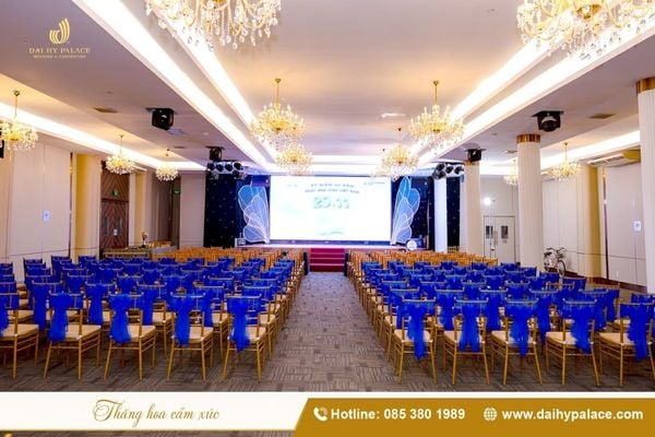 Không gian sự kiện 20/11 sang trọng tại Đại Hỷ Palace