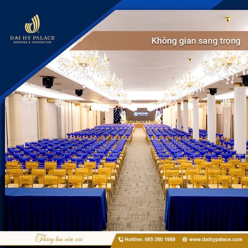 Không gian linh hoạt - phù hợp mọi quy mô Đại Hội Cổ Đông