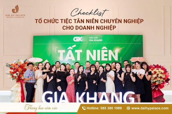 Checklist tiệc tân niên doanh nghiệp