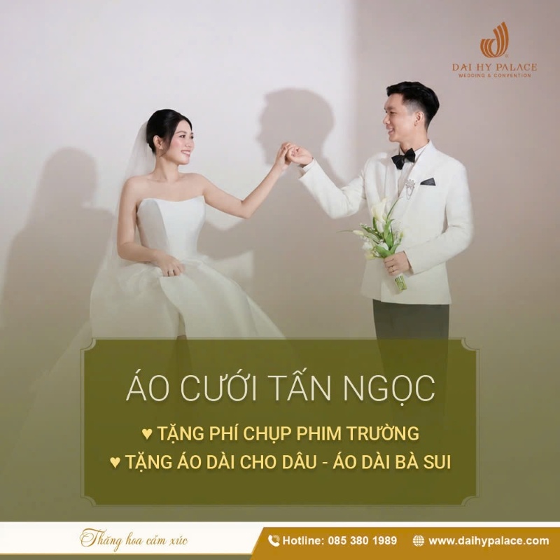 Ưu đãi từ Áo Cưới Tấn Ngọc tại sự kiện Wedding Fair U♥I 2026