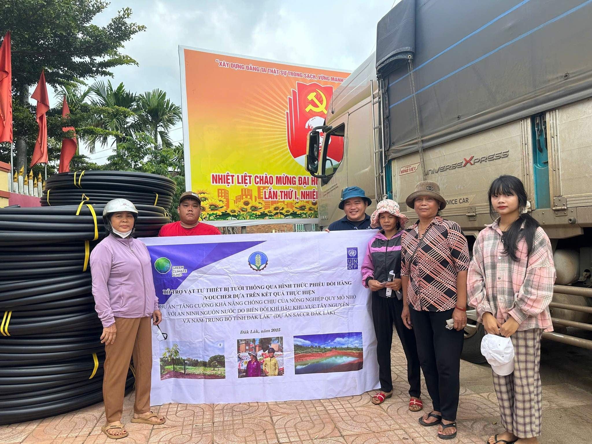 TAVINA & DỰ ÁN SACCR: TRAO GIẢI PHÁP TƯỚI THÔNG MINH TẠI XÃ EA KLY VÀ XÃ EA PHÊ