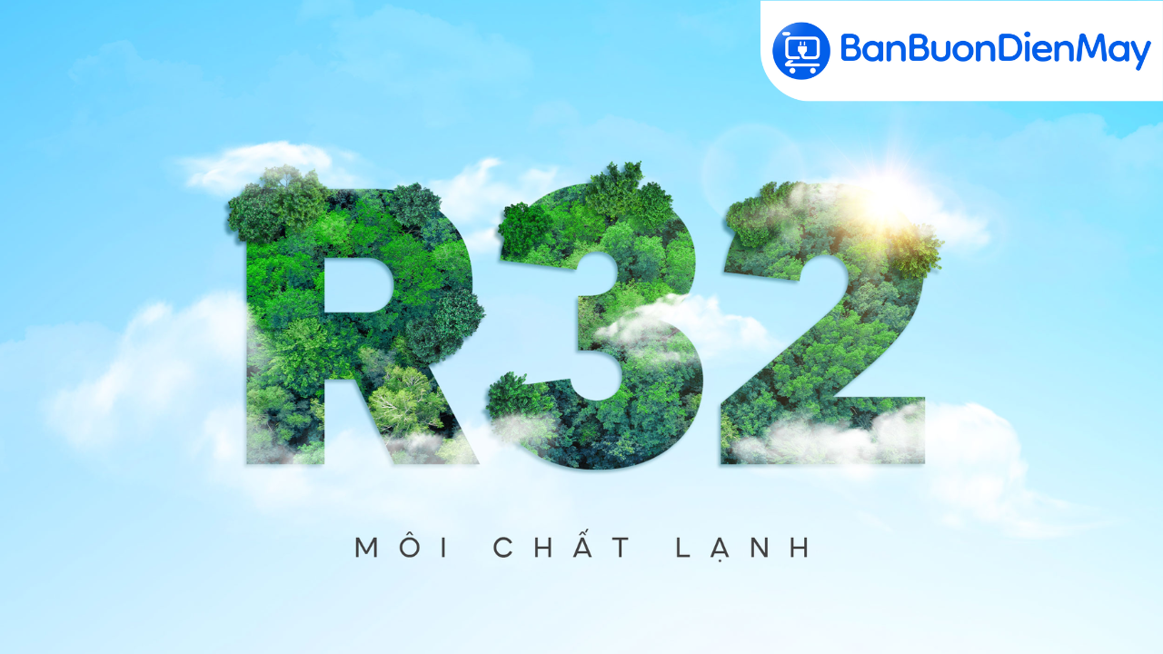 Sử dụng gas R32 thân thiện môi trường, làm lạnh hiệu quả