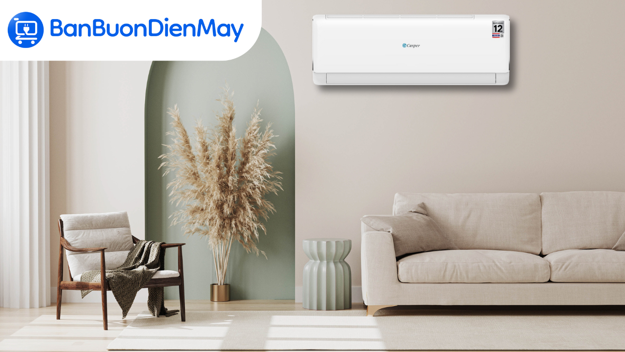 Công suất 12.000 BTU phù hợp cho nhiều không gian dưới 20m2