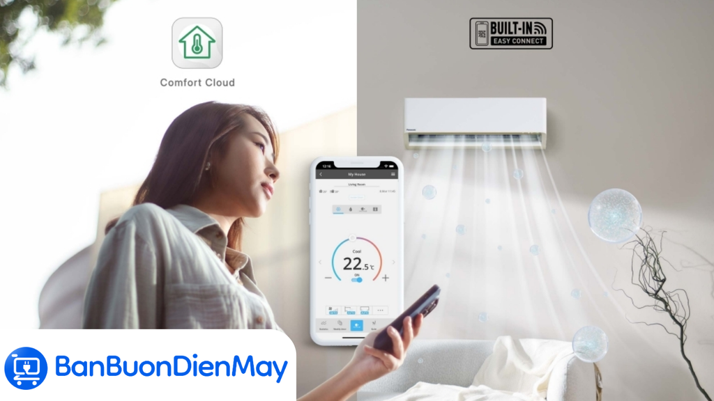 Điều Hòa Panasonic Inverter 24000Btu 2 Chiều CS-XZ24BKH-8
