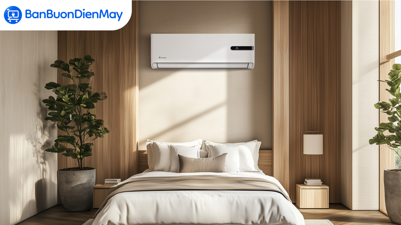 Điều hòa Casper 12000btu inverter GC-12IB36 Thiết kế tinh tế, hiện đại và bền bỉ