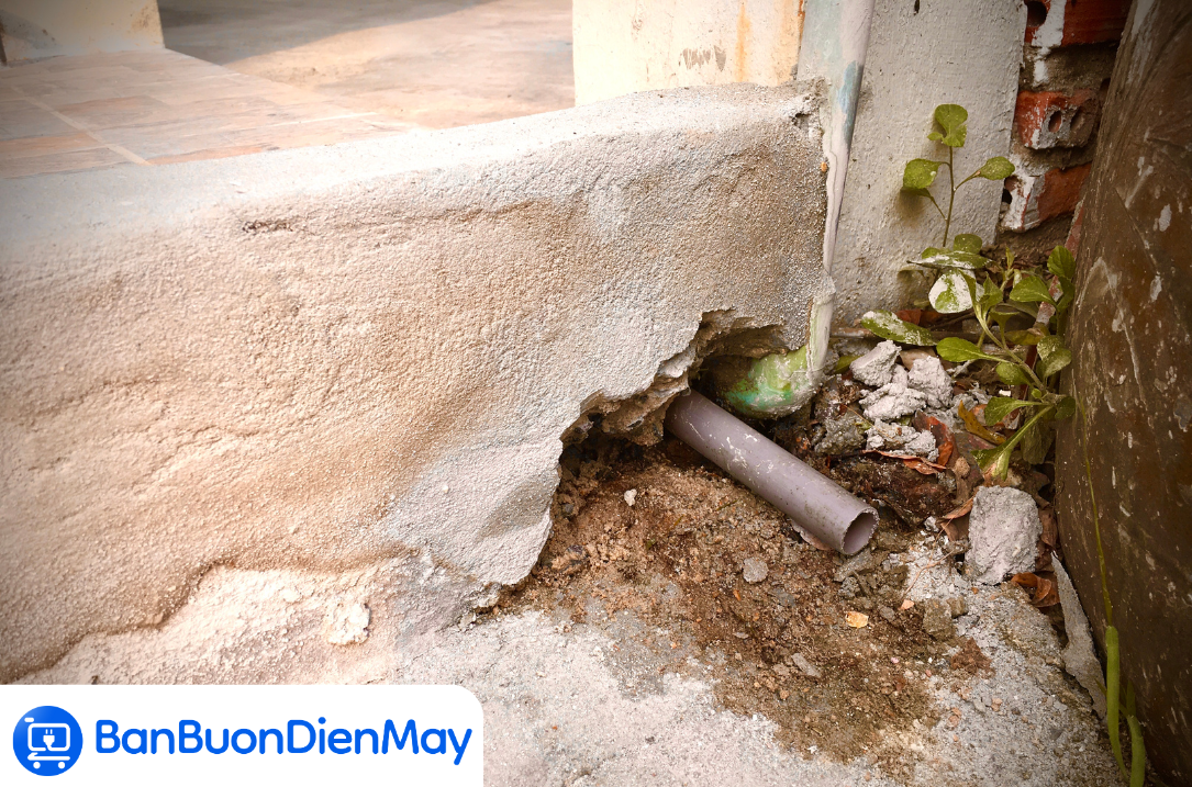 Đường ống thoát nước ở dàn lạnh bị tắc nghẽn