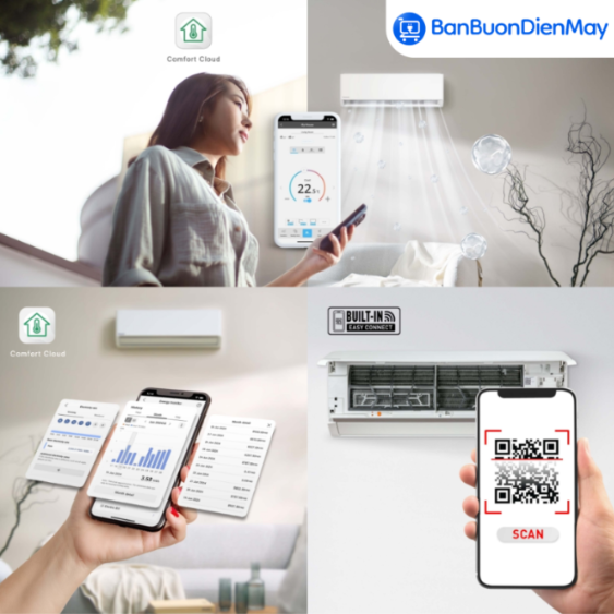 Khám phá tính năng cực hữu ích trên điều hòa Panasonic 12000BTU 1 chiều CS-U12BKH-8