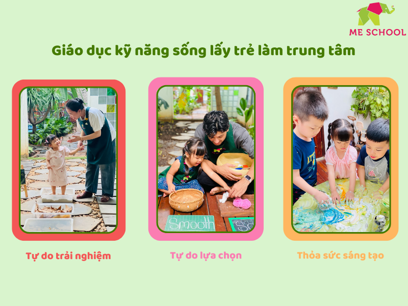 giáo dục kỹ năng sống cho trẻ mầm non