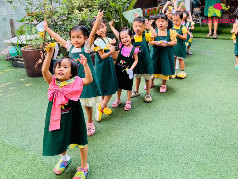 các trò chơi cho trẻ mầm non