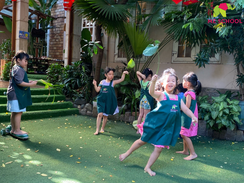 Trò chơi cướp cờ mầm non