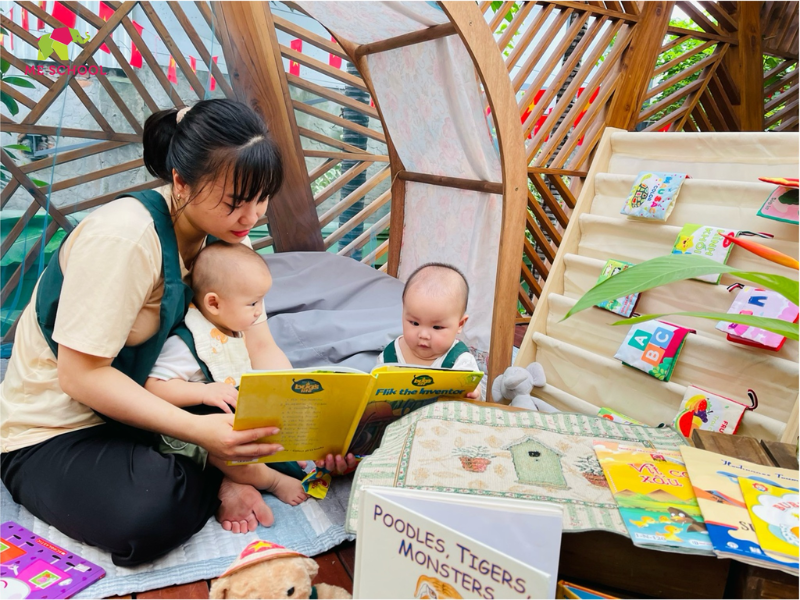 phát triển ngôn ngữ cho trẻ mầm non